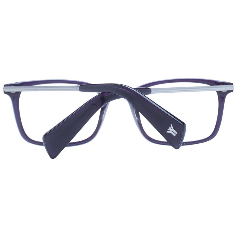 Yohji Yamamoto Purple Women's Glasses Frame - Elegant Design