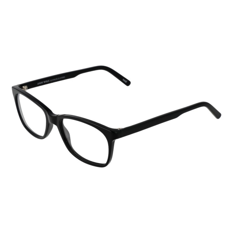 Andy Wolf Black Unisex Glasses Frame - Elegant Reading Accessory