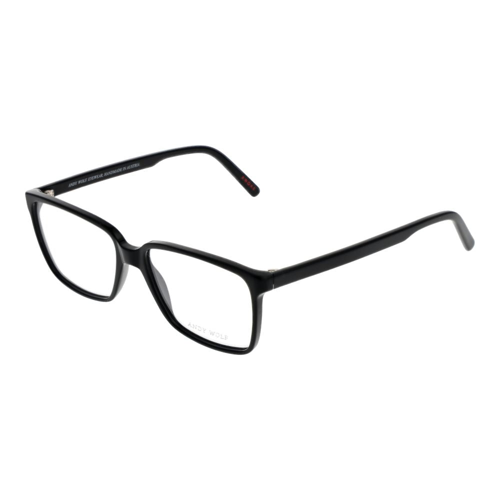 Andy Wolf Black Unisex Glasses Frame - Stylish Acetate Design