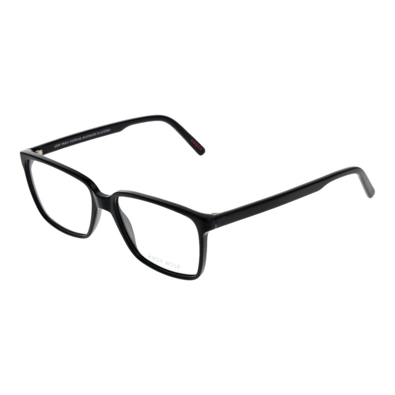 Andy Wolf Black Unisex Glasses Frame - Stylish Acetate Design