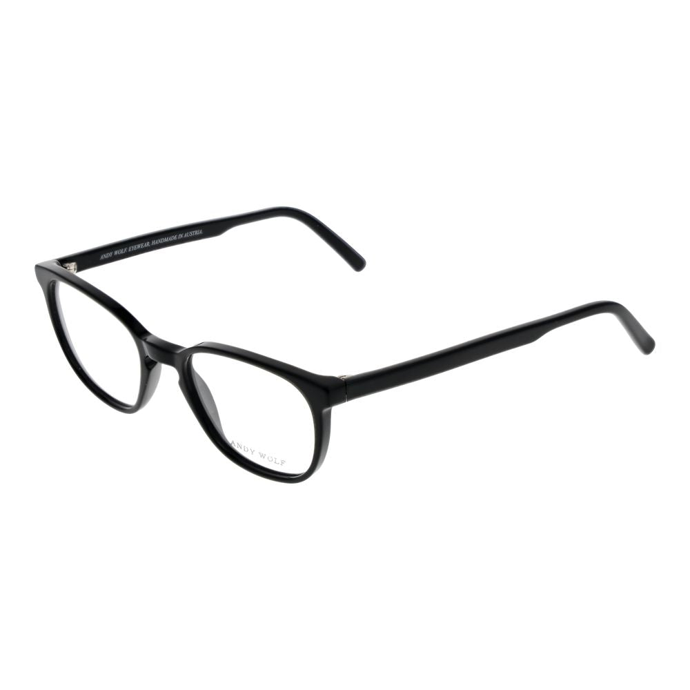Andy Wolf Black Unisex Glasses Frame - Élégant et Durable