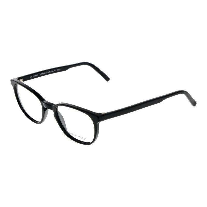 Andy Wolf Black Unisex Glasses Frame - Élégant et Durable