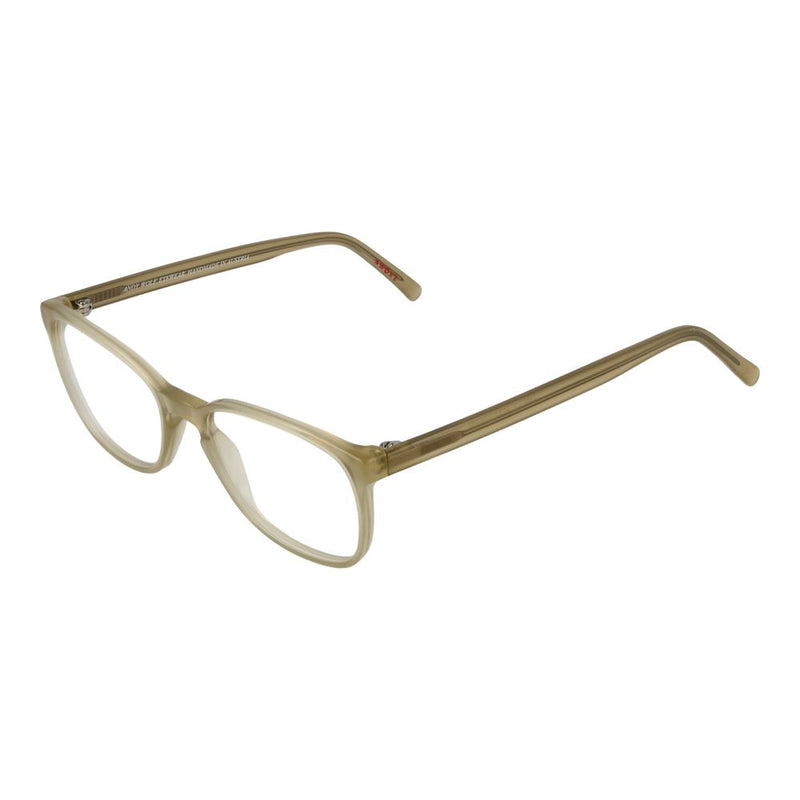 Andy Wolf Beige Unisex Glasses Frame - Stylish Acetate Design