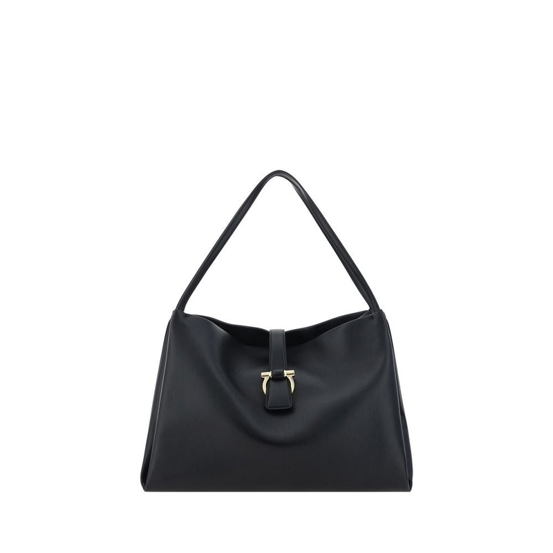 Ferragamo Handbag - Elegant Leather Design with Iconic Logo