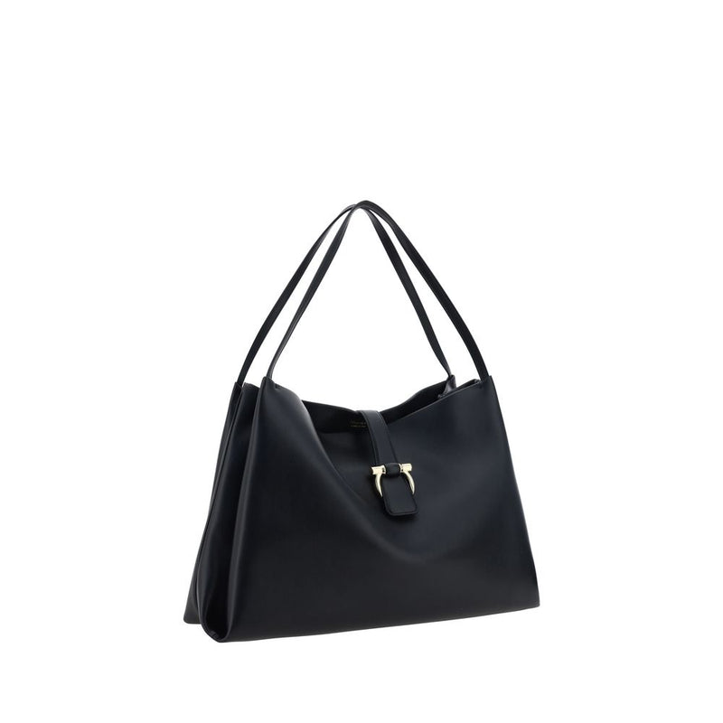 Ferragamo Handbag - Elegant Leather Design with Iconic Logo