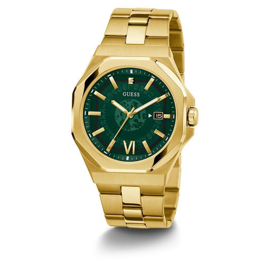 Guess Goud Roestvrijstalen Horloge
