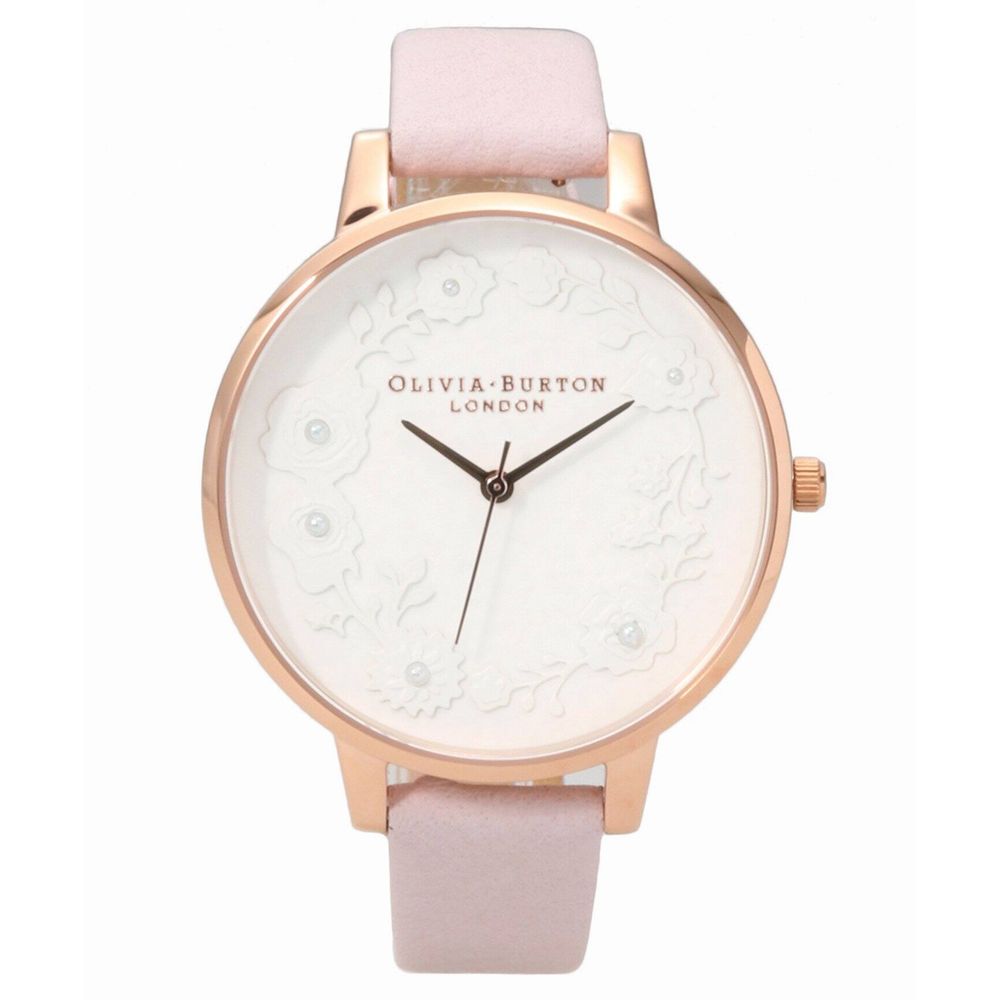Montre Olivia Burton en cuir synthétique multicolore