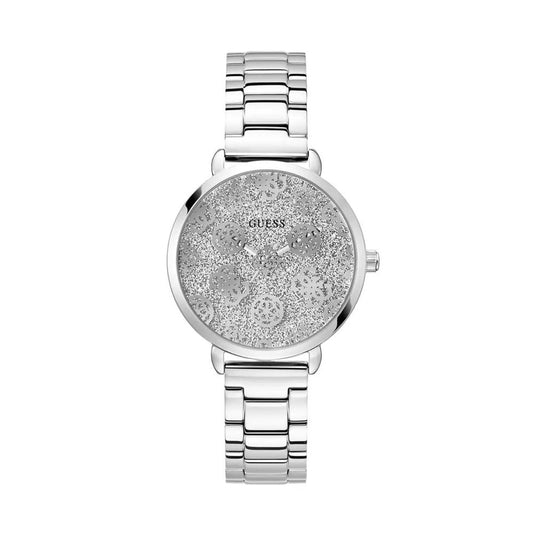 Guess Grijs Roestvrijstalen Horloge