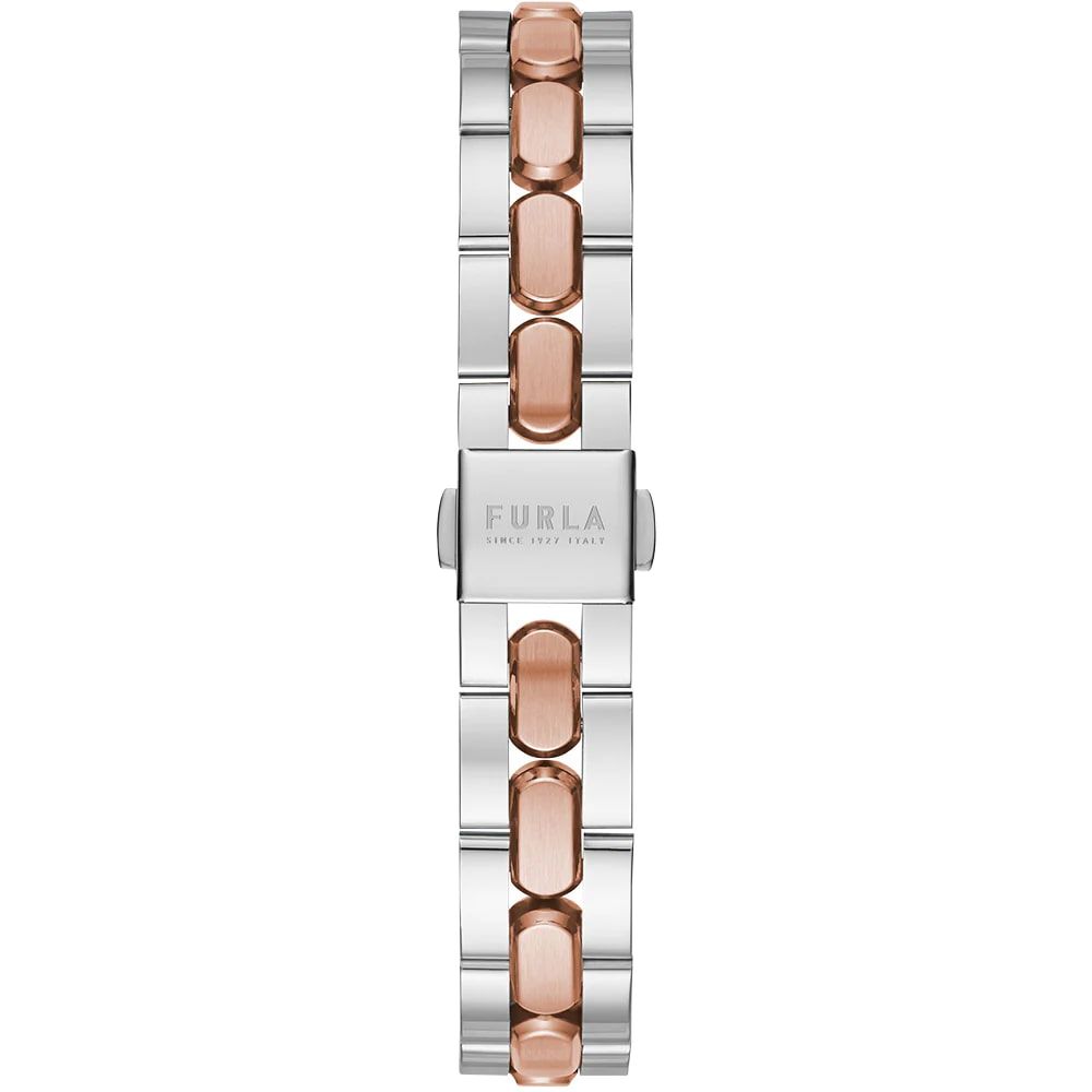 Furla Grijs Roestvrijstalen Horloge