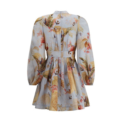 Zimmermann Ascension Plunge Mini Dress