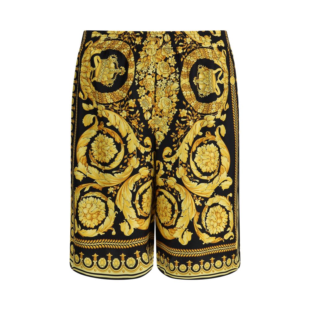 Versace Silk Shorts