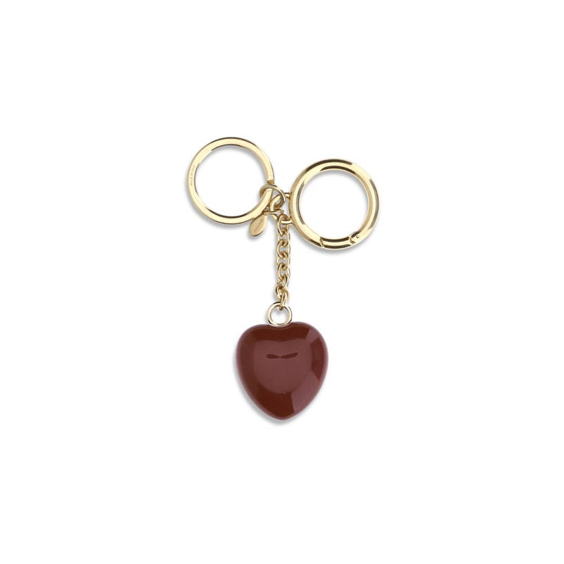 Valentino Garavani VLogo Keychain - Accessoire de Luxe en Forme de Cœur