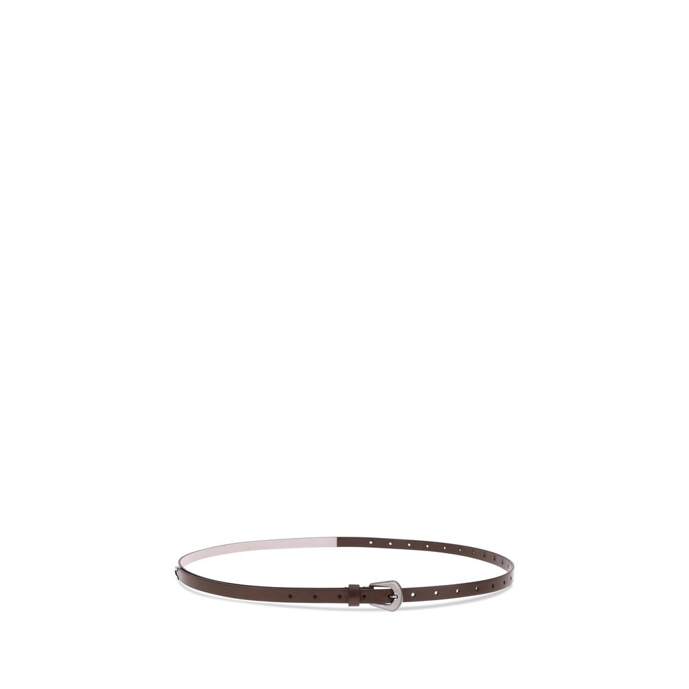 Brunello Cucinelli leren riem