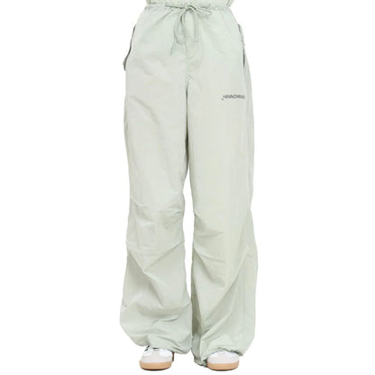 Hinnominate Green Nylon Women Trouser