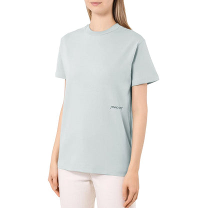 T-shirt femme en coton gris Hinnominate
