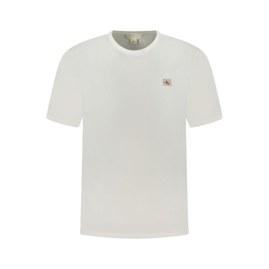 T-shirt homme en coton blanc Calvin Klein