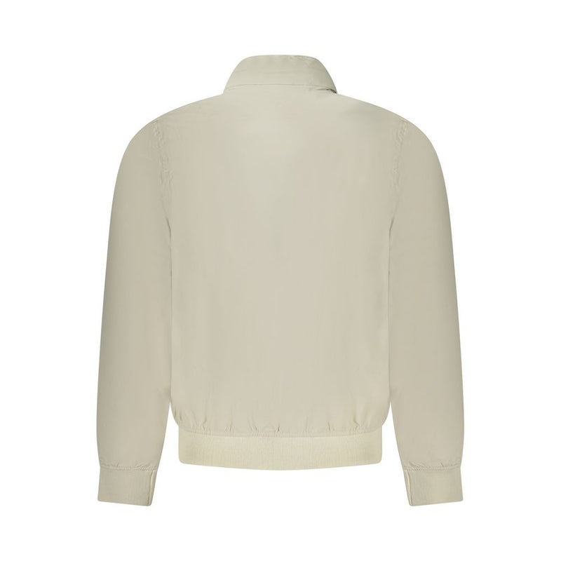 K-WAY Beige Nylon Jackets & Coat
