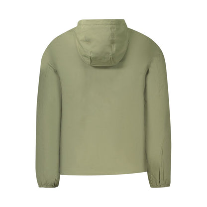 Veste K-WAY verte en nylon pour homme