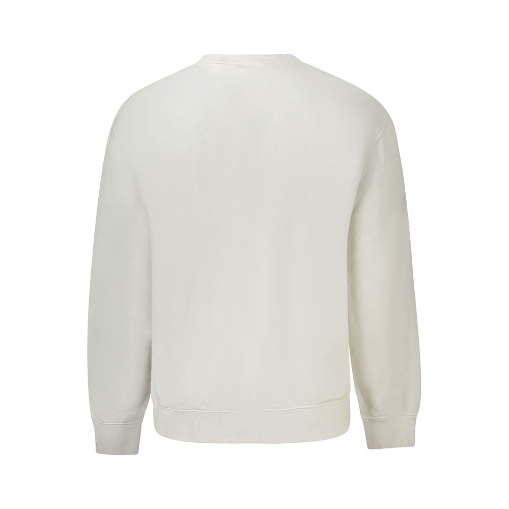 Pull en coton blanc Calvin Klein pour homme
