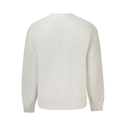 Pull en coton blanc Calvin Klein pour homme