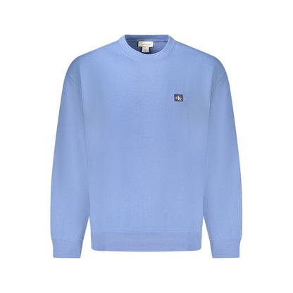 Pull en coton bleu Calvin Klein pour homme