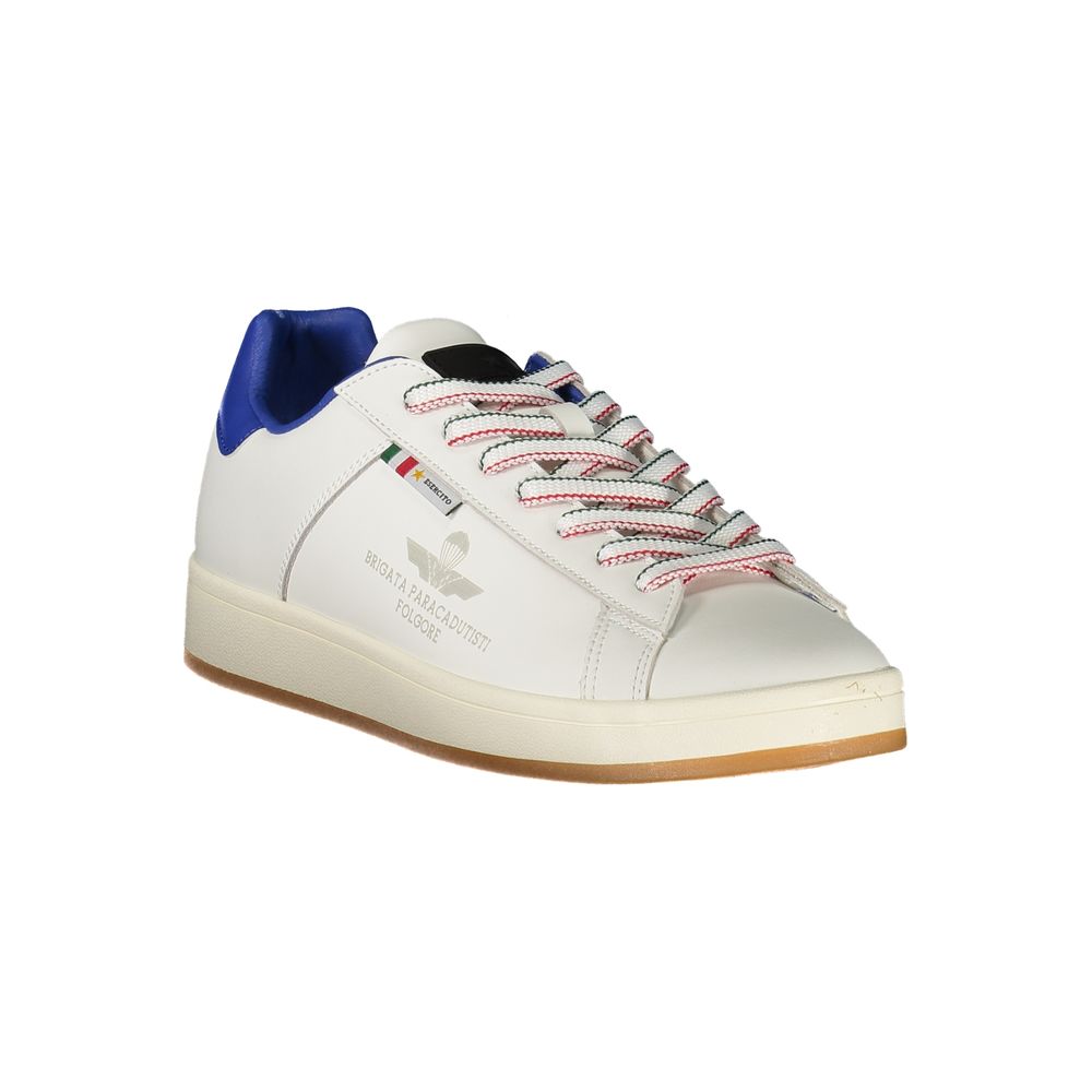 Esercito 1659 White Folgore Leather Men Sneaker