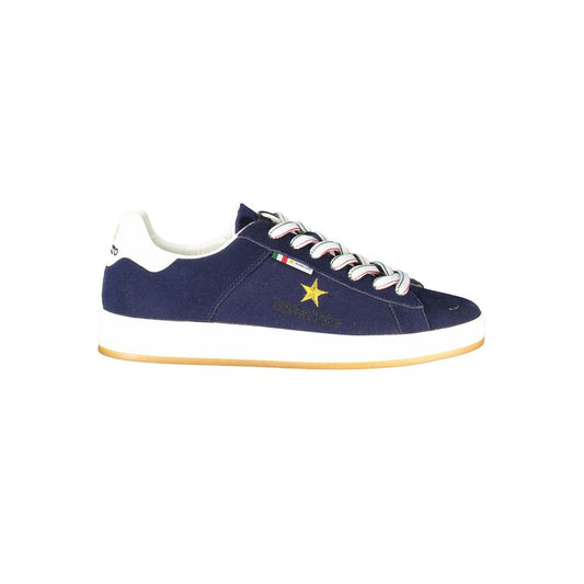 Sneaker en cuir bleu pour homme Esercito 1659