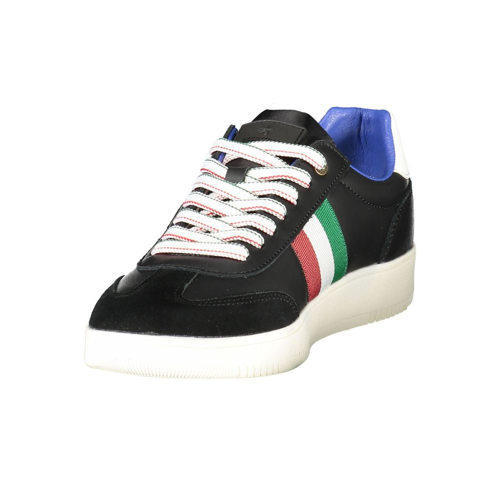 Esercito 1659 Black Leather Men Sneaker - Stylish & Comfortable