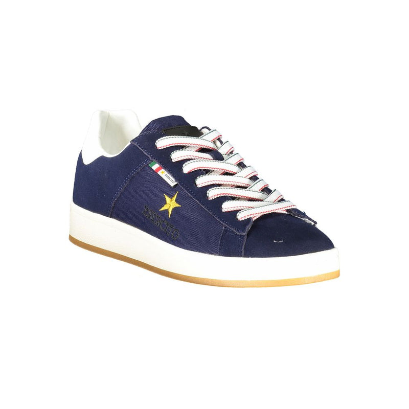 Esercito 1659 Sneakers en Cuir Bleu pour Hommes