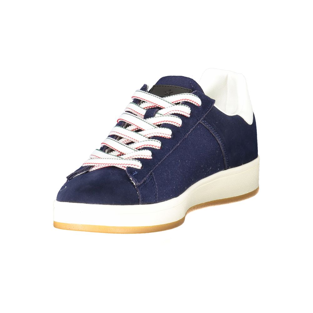 Esercito 1659 Sneakers en Cuir Bleu pour Hommes