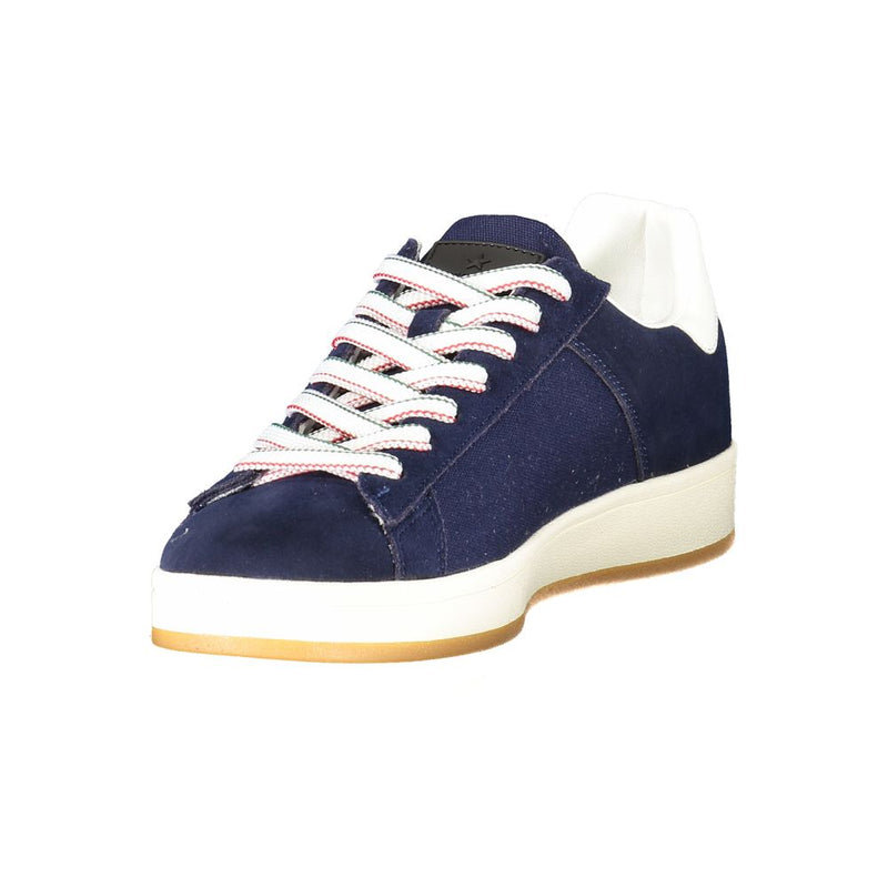 Esercito 1659 Sneakers en Cuir Bleu pour Hommes
