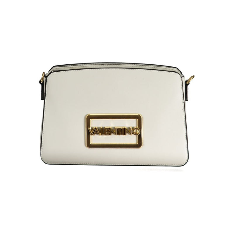 Mario Valentino White Polyethylene Handbag - Stylish & Versatile