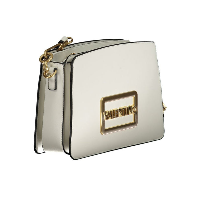 Mario Valentino White Polyethylene Handbag - Stylish & Versatile