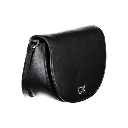 Sac à main en polyéthylène noir Calvin Klein
