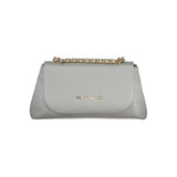 Mario Valentino Gray Polyethylene Handbag - Élégance et Praticité