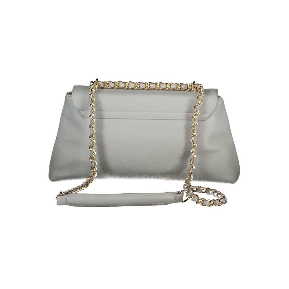 Mario Valentino Gray Polyethylene Handbag - Élégance et Praticité