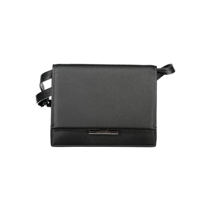 Calvin Klein Black Polyethylene Handbag - Élégante et Polyvalente