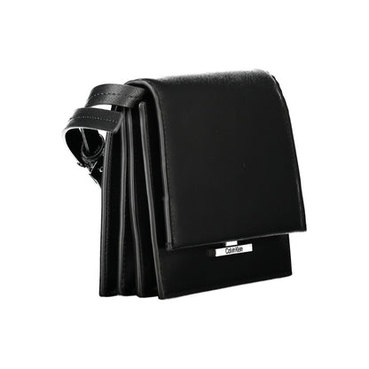 Sac à main en polyéthylène noir Calvin Klein