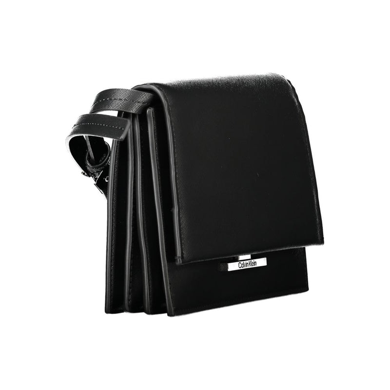 Calvin Klein Black Polyethylene Handbag - Élégante et Polyvalente