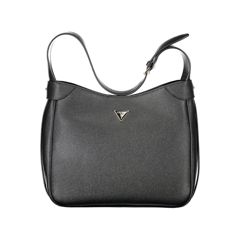 Guess Jeans Sac à main en polyéthylène noir - Style Fedora