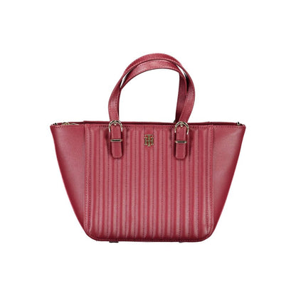 Sac à main Tommy Hilfiger en polyéthylène rouge