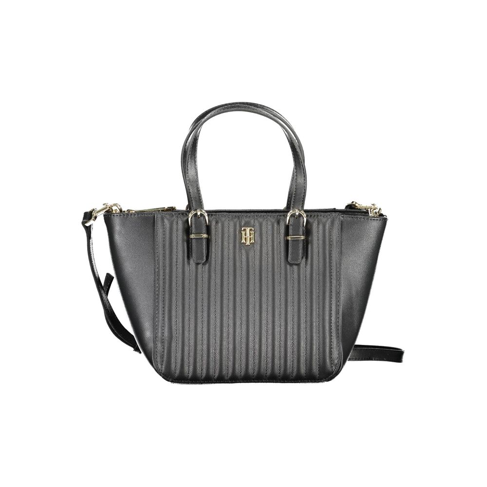 Tommy Hilfiger Zwarte Polyethyleen Handtas