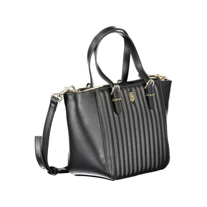 Tommy Hilfiger Zwarte Polyethyleen Handtas
