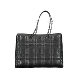 Calvin Klein Black Polyester Handbag - Stylish & Sustainable