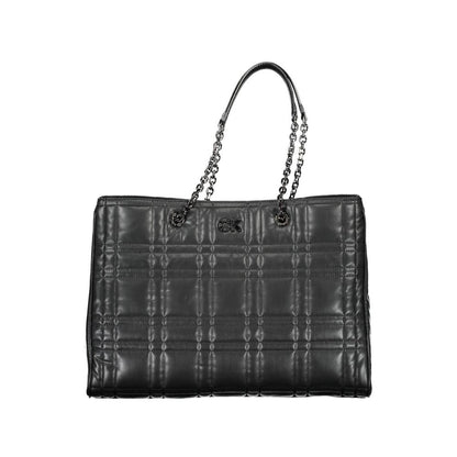 Sac à main en polyester noir Calvin Klein