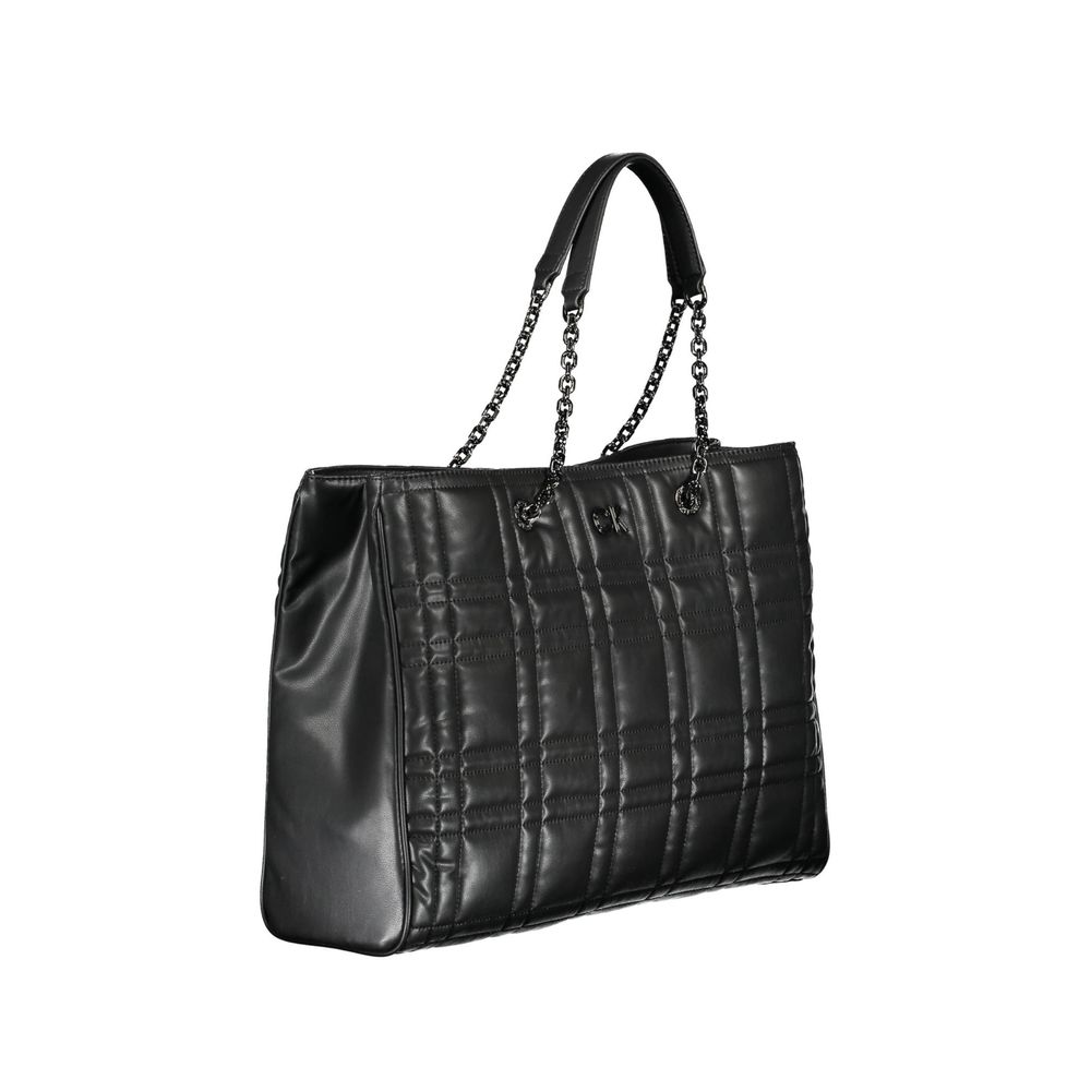 Calvin Klein Black Polyester Handbag - Stylish & Sustainable