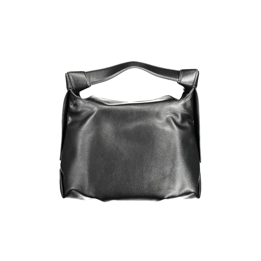 Calvin Klein Black Polyester Handbag - Stylish & Sustainable