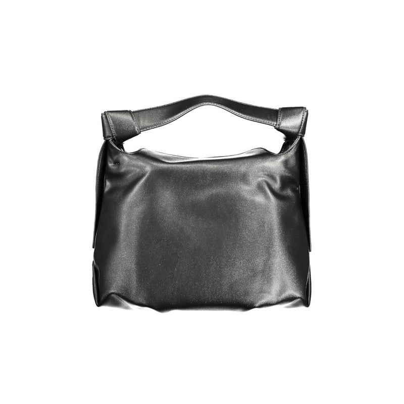 Calvin Klein Black Polyester Handbag - Écologique et Élégant
