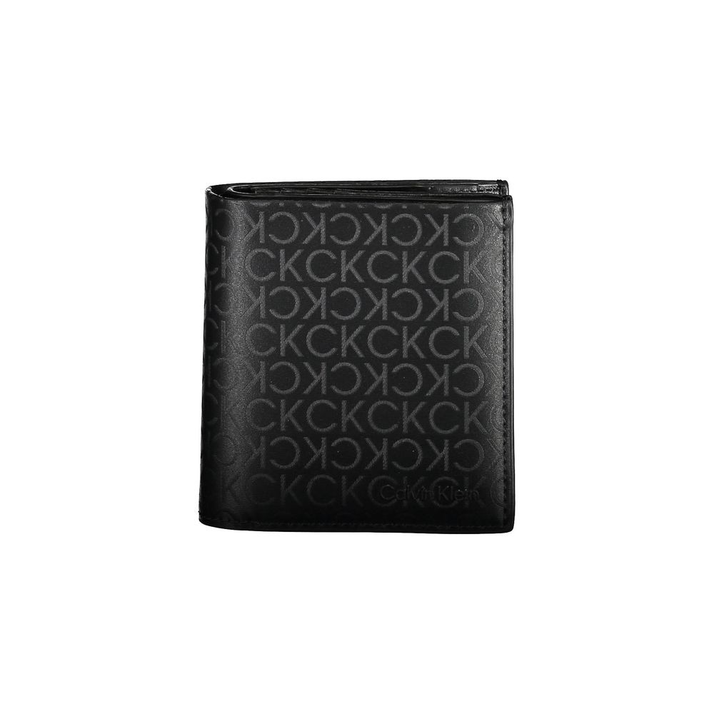 Portefeuille Calvin Klein en polyester noir