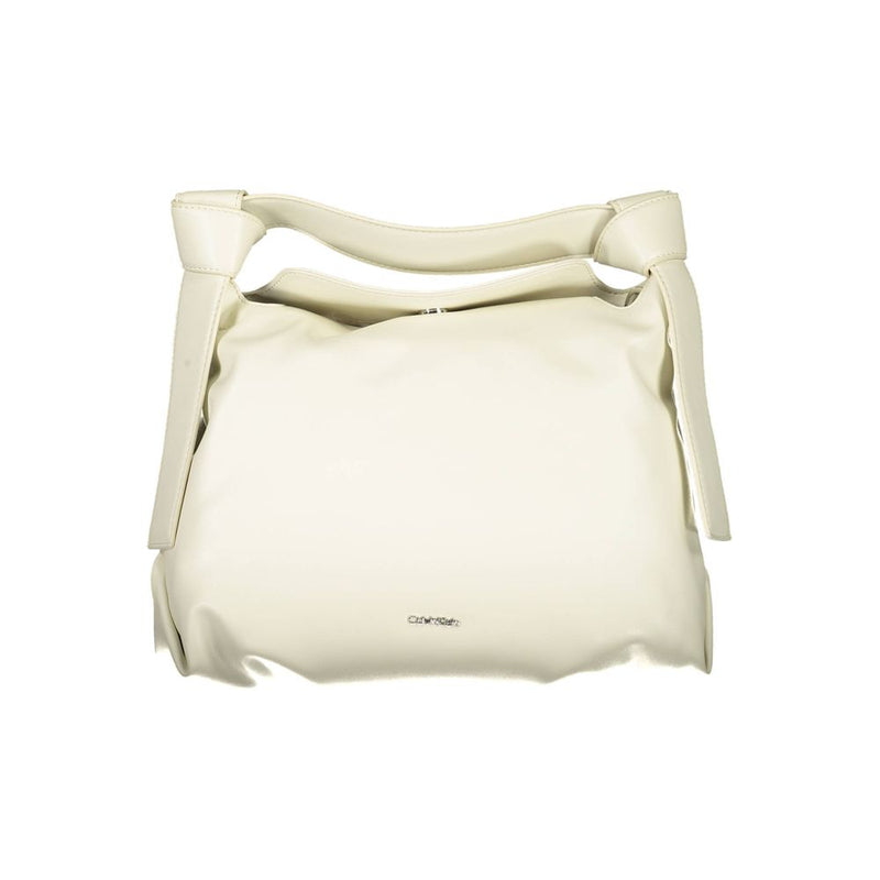 Calvin Klein Sac à main en polyester beige - Écologique et élégant